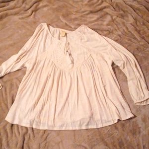 Creme tunic